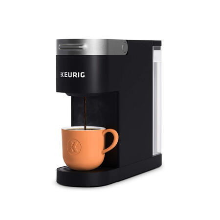 Keurig K-Slim Coffee Maker, Single Serve K-Cup Pod Coffee Brewer, 8 to 12 oz. Brew Sizes, Black